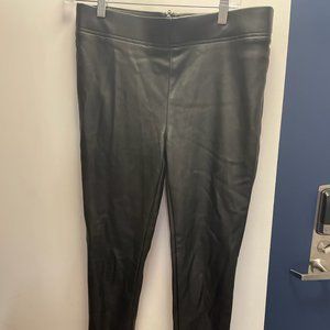 Ann Taylor Loft Leather Leggings
